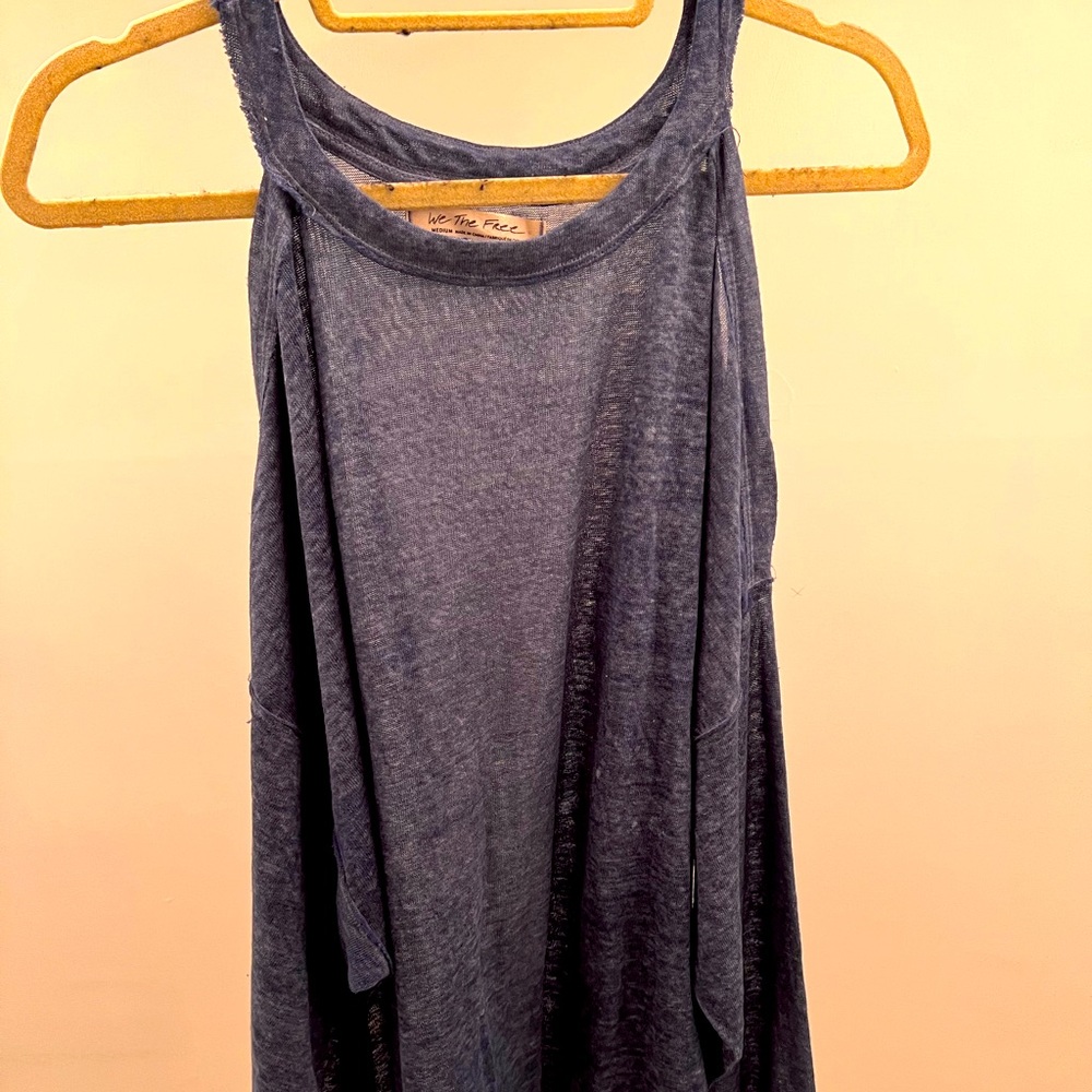 Free people cold shoulder top